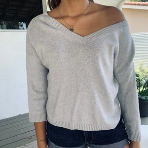 Madewell Double-V Neck Pullover